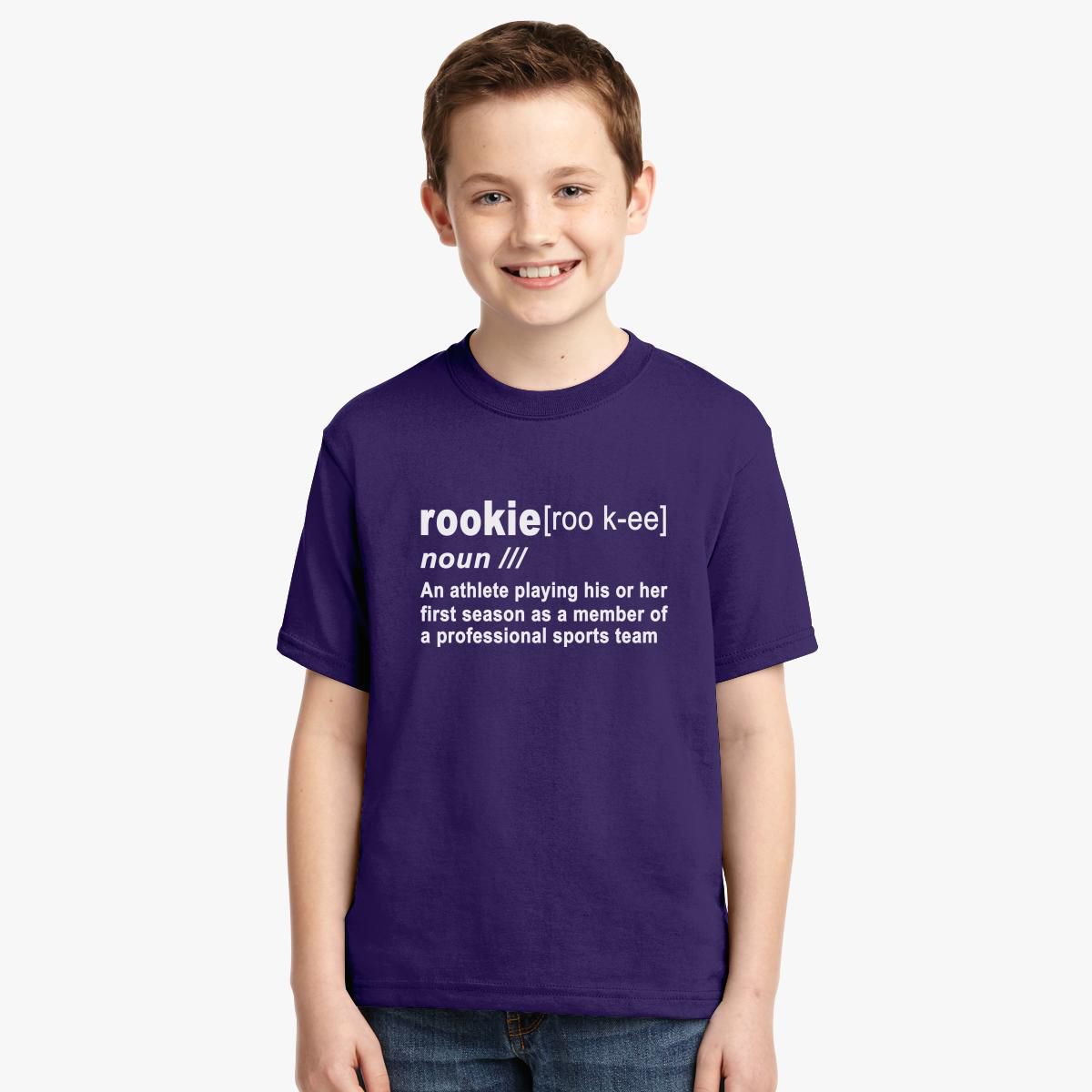 porter Emotion Valnød Rookie Definition Donovan Mitchell Youth T-shirt | Kidozi
