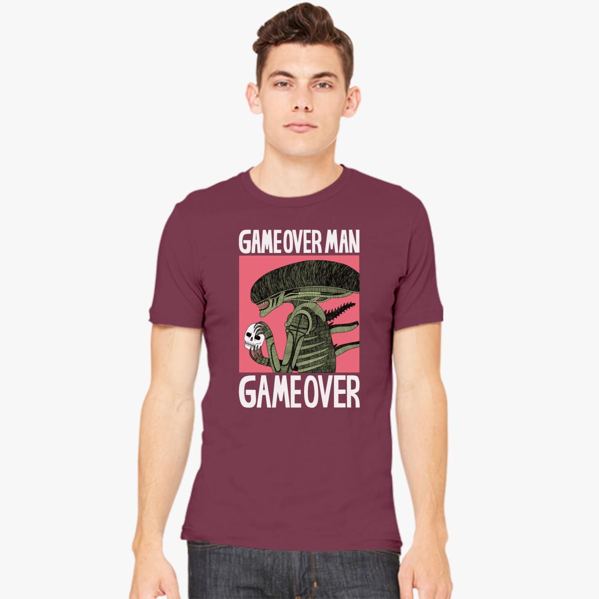 Game Over Man Game Over T-shirt | Kidozi