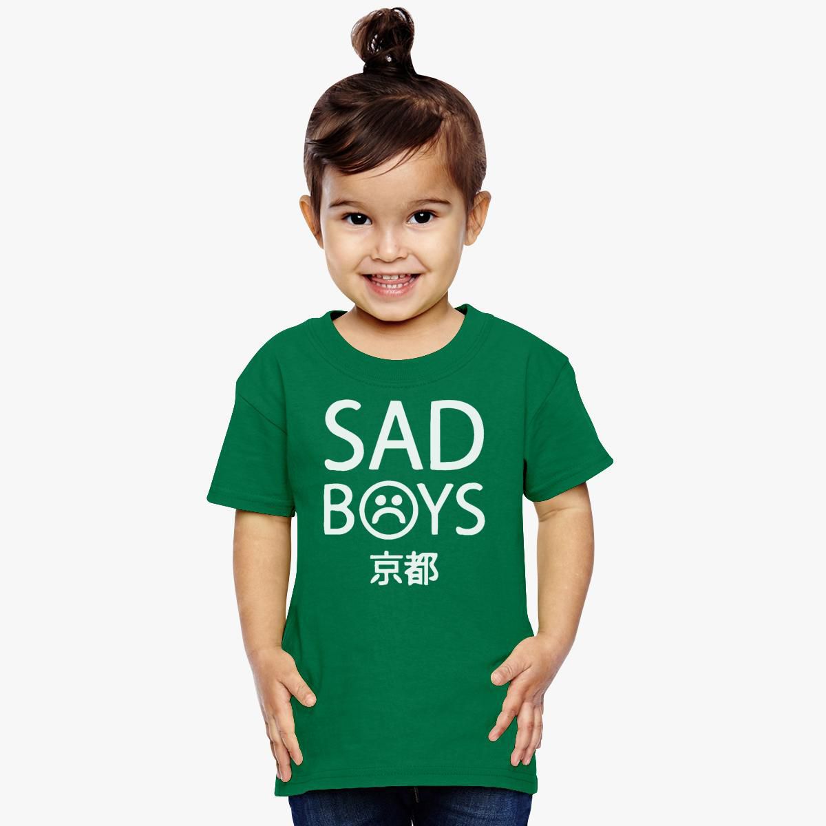 Yung Sad Boys Logo Toddler T-shirt | Kidozi
