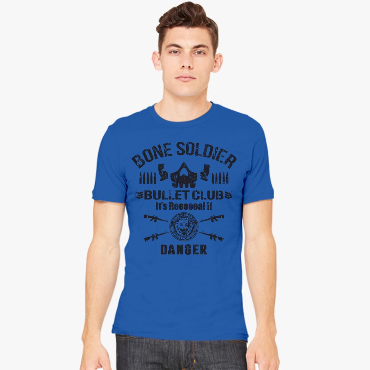 Bone Soldier Bullet Club Men's T-shirt | Kidozi