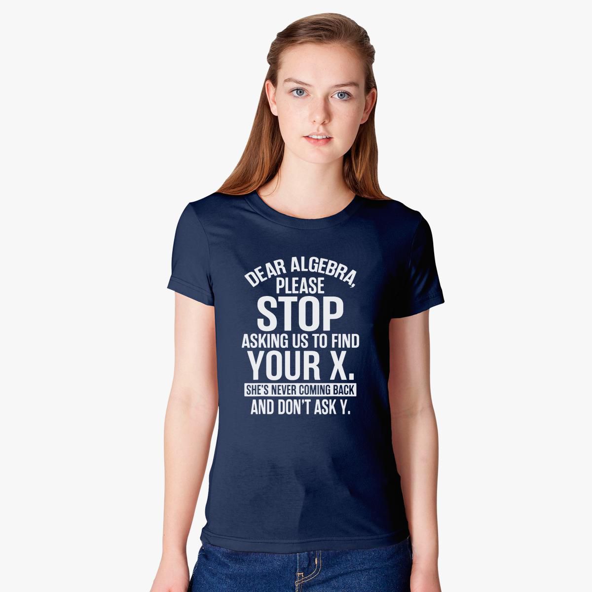 Secréte Benign evigt Funny Math T Shirts Women's T-shirt | Kidozi
