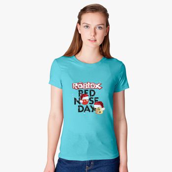 Roblox Christmas Red Nose Day Women S T Shirt Kidozi Com - roblox red and green shirt