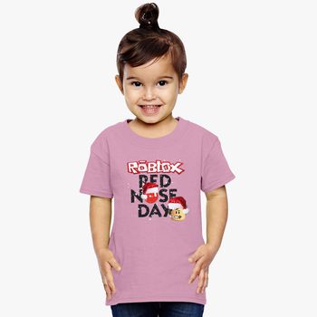 Roblox Christmas Red Nose Day Toddler T Shirt Kidozi Com - roblox red nose day boys t shirt