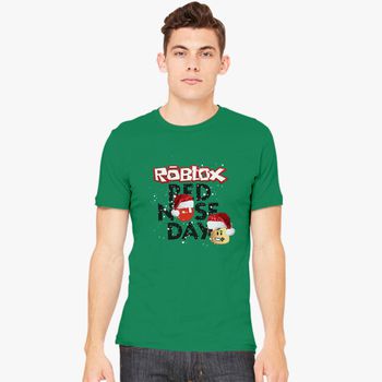 Roblox Christmas Design Red Nose Day Men S T Shirt Kidozi Com - santa shirt roblox