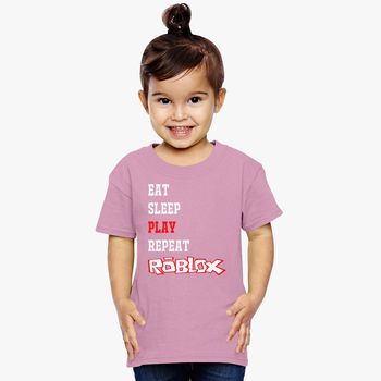 Eat Sleep Roblox Toddler T Shirt Kidozi Com - roblox really good outfits for girls youtube on repeat