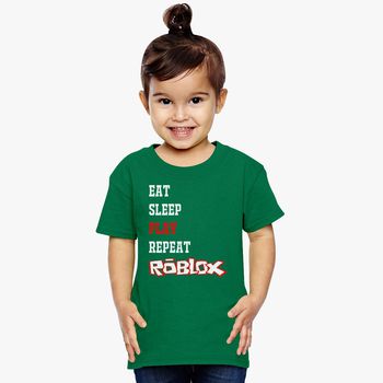 Eat Sleep Roblox Toddler T Shirt Kidozi Com - green roblox t shirt