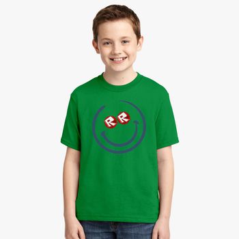 Roblox Smile Face Youth T Shirt Kidozi Com - smile face roblox t shirt