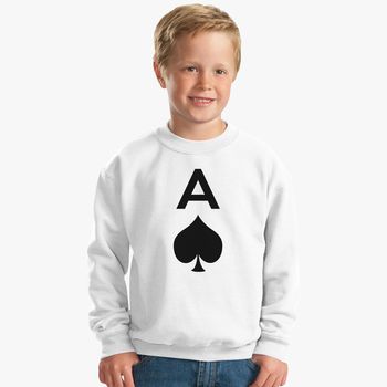 Ace Of Spades Kids Sweatshirt Kidozi Com