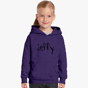 JEFFY Kids Children Hoodies Sweatshirt Pullover Long Sleeve Jumper Hooded Tops