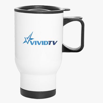 Vivid Tv Porn - Vivid Tv Logo Travel Mug | Kidozi.com