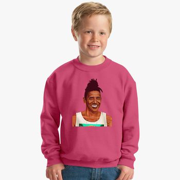 Barack Obama Lil Obama Kids Sweatshirt Kidozi Com - obama shirt roblox