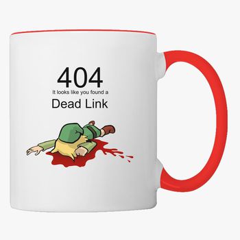 Error 404 Zelda Dead Link Coffee Mug Kidozi Com