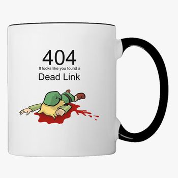 Error 404 Zelda Dead Link Coffee Mug Kidozi Com