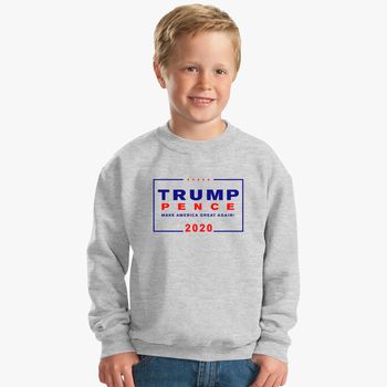 Trump Pence Make America Great Again Kids Sweatshirt Kidozi Com - trumppence shirt roblox