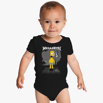MEGADETH  Unisex Baby Romper Bodysuit 