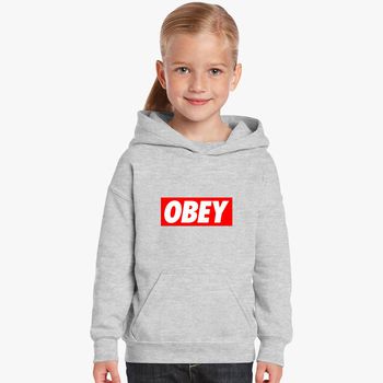 Obey Logo Kids Hoodie Kidozi Com - obey jumper roblox