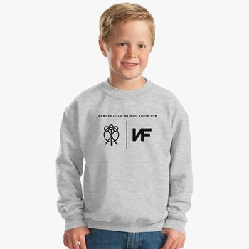 Nf Perception World Tour Vip Logo Kids Sweatshirt Kidozi Com - nf roblox free t shirt