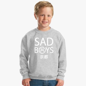 Yung Lean Sad Boys Logo Kids Sweatshirt Kidozi Com - sad boys roblox shirt