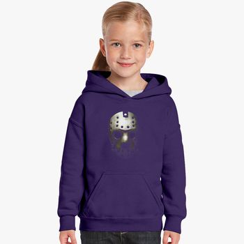 Jason Voorhees Mask Friday 13th Kids Hoodie Kidozi Com - jason purple hoodie roblox