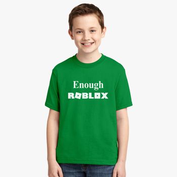 Enough Roblox Youth T Shirt Kidozi Com - green dino t shirt roblox