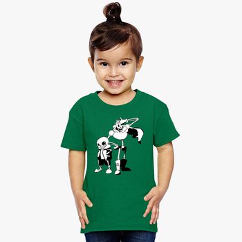 Sans And Papyrus Undertale Toddler T Shirt Kidozi Com - underfell papyrus shirt roblox