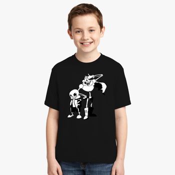 Sans And Papyrus Undertale Youth T Shirt Kidozi Com
