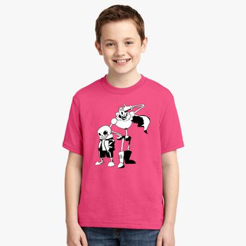 Sans And Papyrus Undertale Youth T Shirt Kidozi Com - underfell papyrus shirt roblox