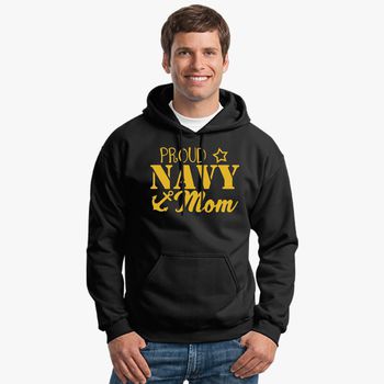 proud navy mom hoodies