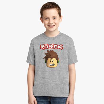 Roblox Head Youth T Shirt Kidozi Com - biggest head roblox shirt