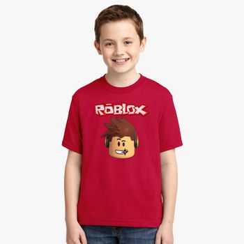 Roblox Head Youth T Shirt Kidozi Com - big head t shirt roblox