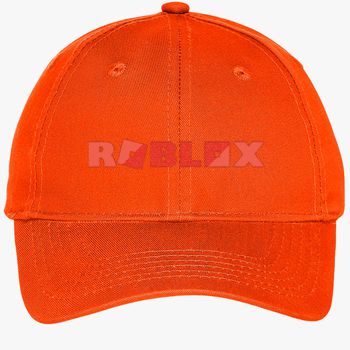 Roblox Youth Six Panel Twill Cap Embroidered Kidozi Com - roblox black and yellow hat