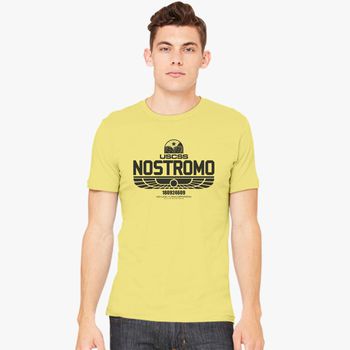 Mens Xenomorph Nostromo Movie Covenant Prometheus Unisex Top Alien T-Shirt