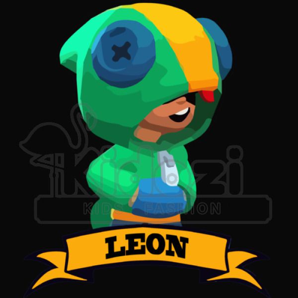 Leon Brawl Stars Kids Sweatshirt Kidozi Com - png brawl stars leon shark