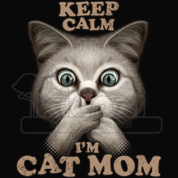 Keep Calm I M Cat Mom Kids Hoodie Kidozi Com