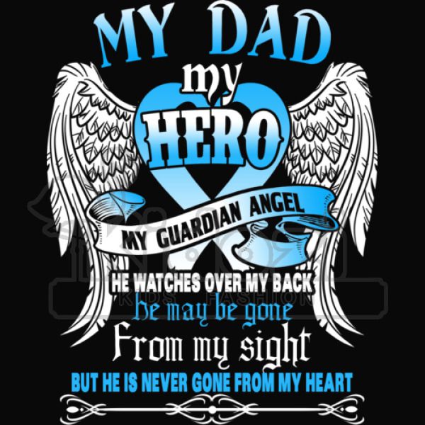 My Dad My Hero My Guardian Angel Kids Hoodie Kidozi Com - roblox id for x guarding angel