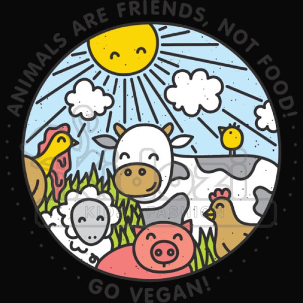 Animals are friends, not food Youth T-shirt 