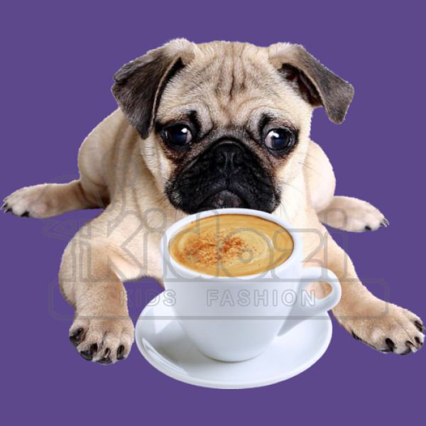 Pug Puppy Coffee Kids Hoodie Kidozi Com - pug dog roblox