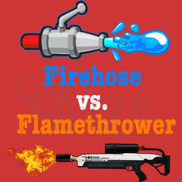 Firehose Vs Flamethrower Kids Hoodie Kidozi Com - flamethrower roblox codes