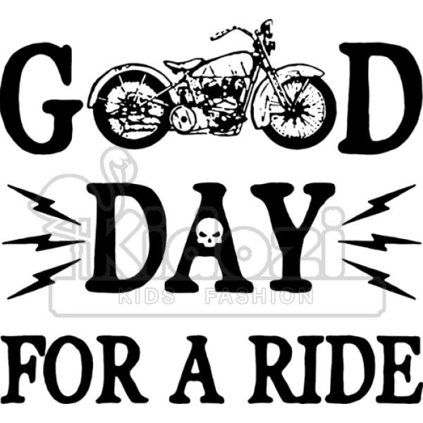 Motorcycle T Shirt Saying Good Day For A Ride Cool Vintage