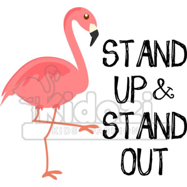 Flamingo Stand Up Kids Hoodie Kidozi Com