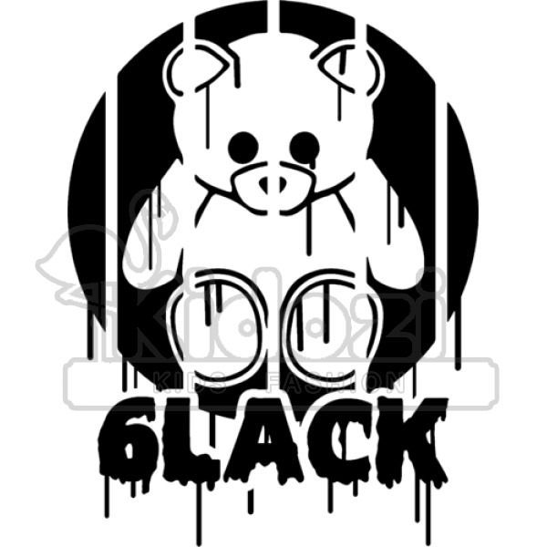 6lack Bear Drip Kids Sweatshirt Kidozi Com
