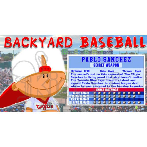 Backyard Baseball Pablo Sanchez Travel Mug Kidozi Com