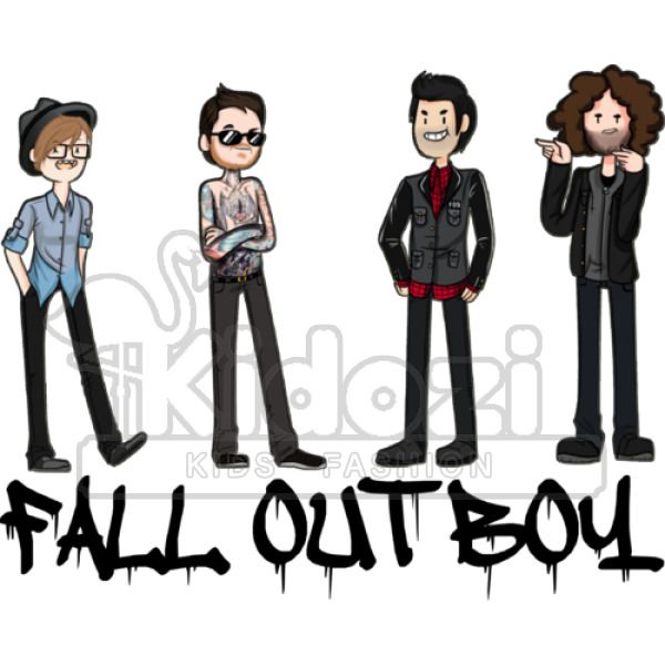 Fall Out Boy Cartoon Kids Hoodie Kidozi Com