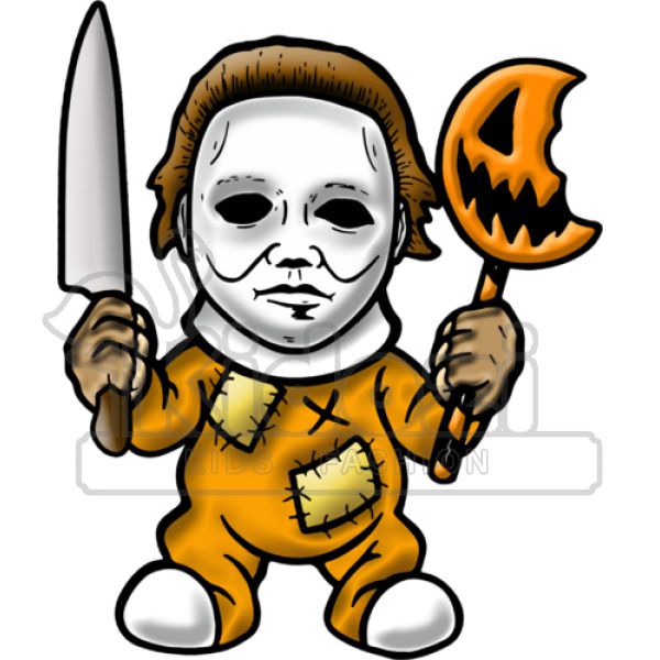 Chibi Michael Myers Happy Halloween Kids Hoodie Kidozi Com