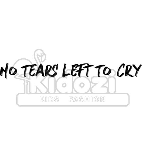 No Tears Left To Cry Black Font Kids Hoodie Kidozi Com