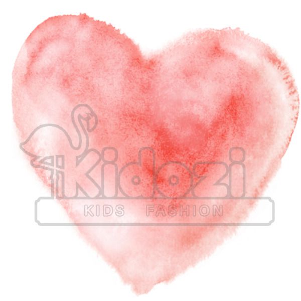 Aesthetic Cute Watercolor Heart Icon Kids Hoodie Kidozi Com