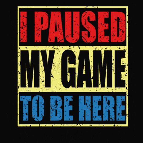 I Paused My Game To Be Here T Shirt Funny Shirt For Gamers Kids - kids t shirt i paused my game to be here roblox funny boys girls