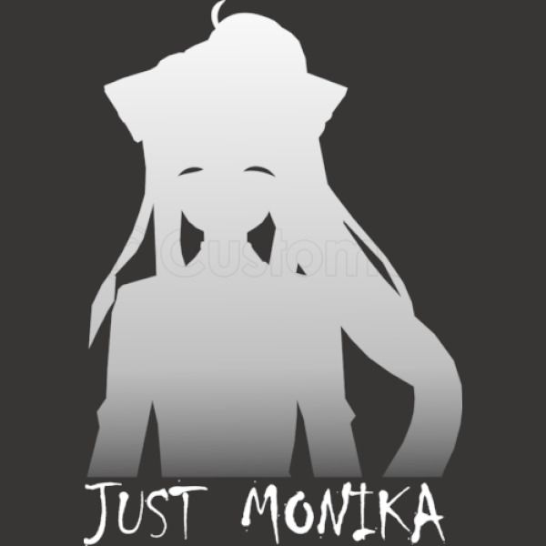 Just Monika Kids Hoodie Kidozicom - roblox picture codes monika
