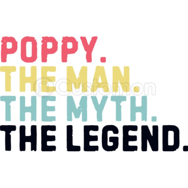 Poppy The Man The Myth The Legend Kids Hoodie Kidozi Com