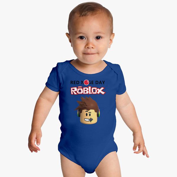 Roblox Red Nose Day Baby Onesies Kidozi Com - roblox christmas red nose day baby bodysuit by artistshot